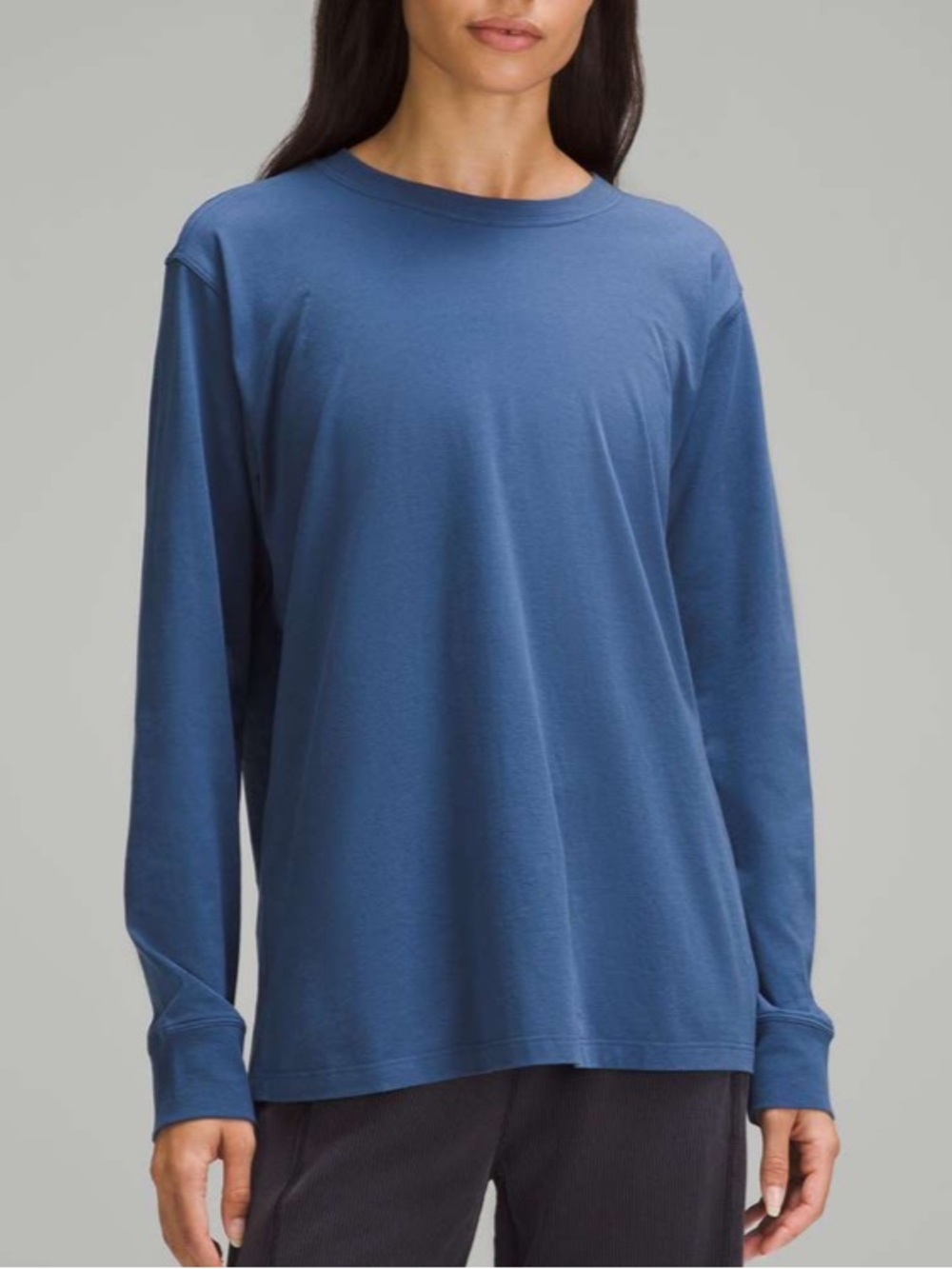 Lululemon All Yours Long Sleeve Pima Cotton Tee NWOT